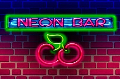 neon bar slot logo