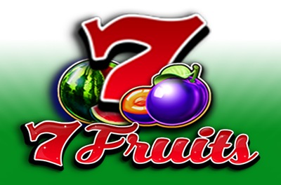 seven fruits slot logo