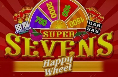 super sevens happy wheel slot logo