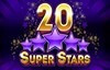 20 super stars slot logo