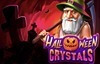 halloween crystals slot logo
