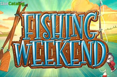 fishing weekend slot logo