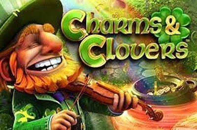 charms clovers slot logo