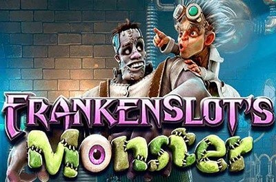 frankenslots monster slot logo
