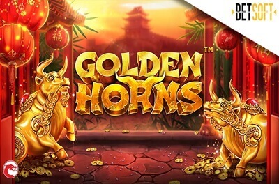 golden horns slot logo
