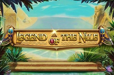 legend of the nile slot logo