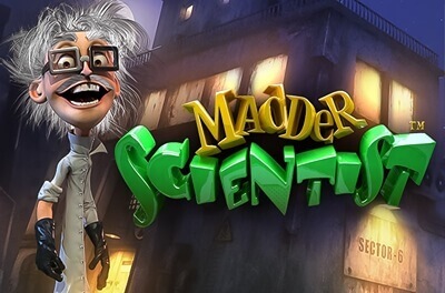 madder scientist slot logo
