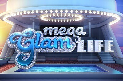 mega glam life slot logo
