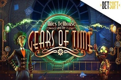 miles bellhouse and the gears of time slot logo