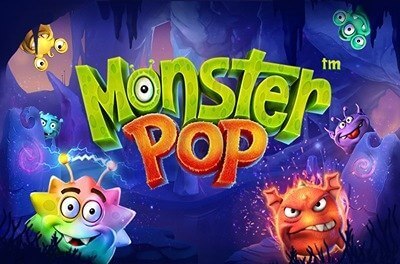 monster pop slot logo