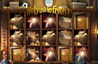 ned and his friends slot logo