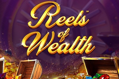 reels of wealth slot logo