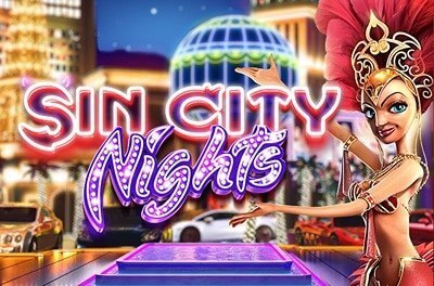 sin city nights slot logo