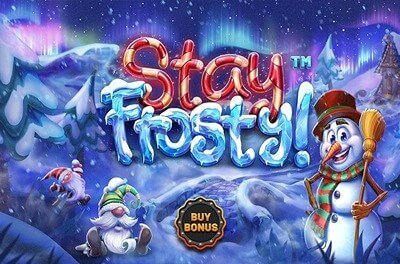 stay frosty slot logo