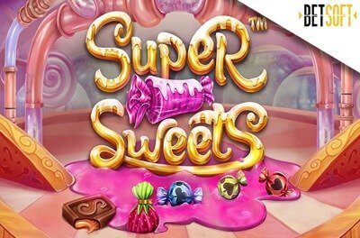 super sweets slot logo