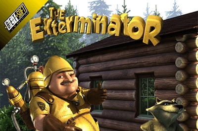 the exterminator slot logo