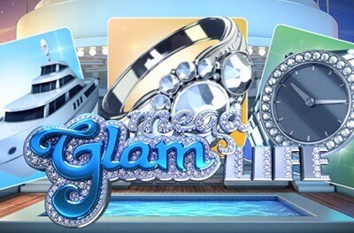the glam life slot logo