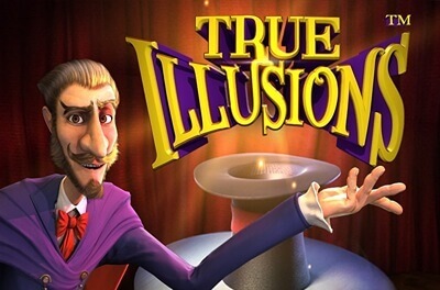 true illusions slot logo