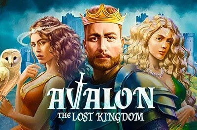 avalon the lost kingdom slot logo