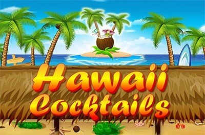 hawaii cocktails slot logo