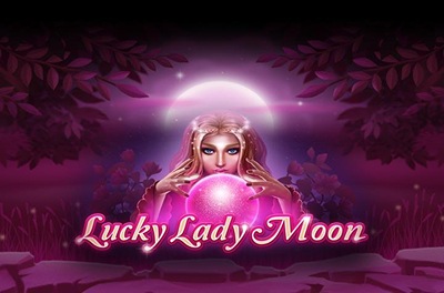 lucky lady moon slot logo