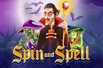 spin and spell slot logo