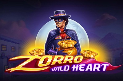 zorro wild heart slot logo