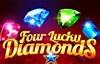 four lucky diamonds slot logo