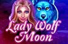 lady wolf moon slot logo