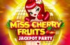 miss cherry fruits jackpot party slot logo