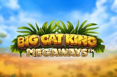 big cat king megaways slot logo