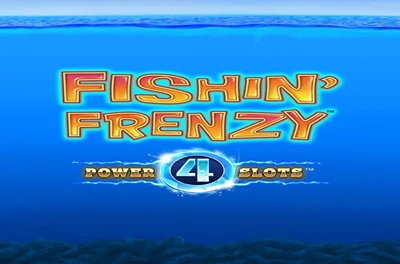 fishin frenzy power 4 slots slot logo