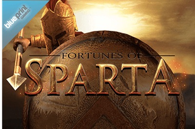 fortunes of sparta slot logo