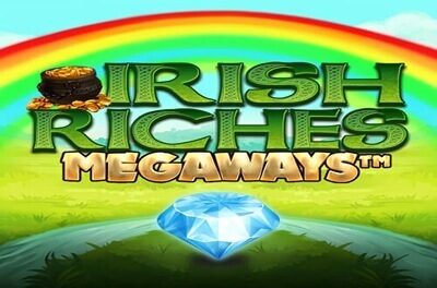 irish riches megaways slot logo
