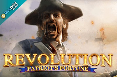 revolution patriots fortune slot logo