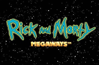 rick and morty megaways slot logo