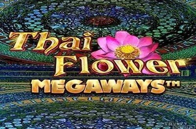 thai flower megaways slot logo