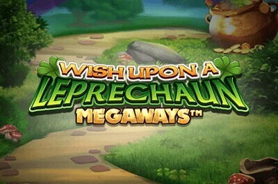 wish upon a leprechaun megaways slot logo