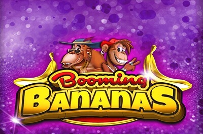 booming bananas slot logo