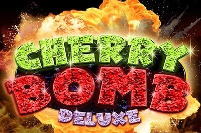 cherry bomb deluxe slot logo