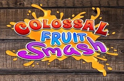 colossal fruit smash slot logo