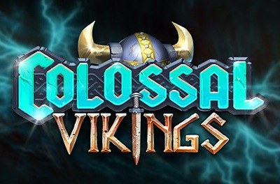 colossal vikings slot logo