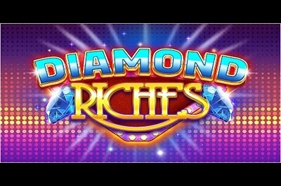 diamond riches slot logo
