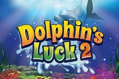 dolphins luck 2 slot logo