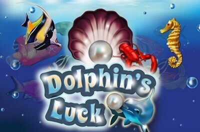 dolphins luck slot logo