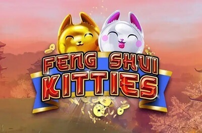 feng shui kitties slot logo