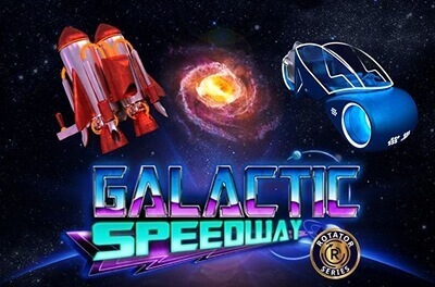 galactic speedway slot logo