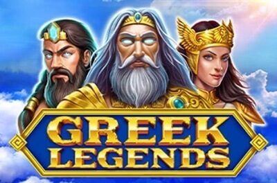 greek legends slot logo