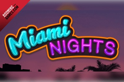 miami nights slot logo