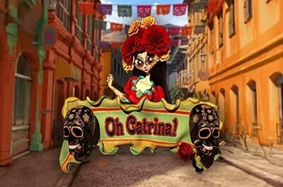 oh catrina slot logo